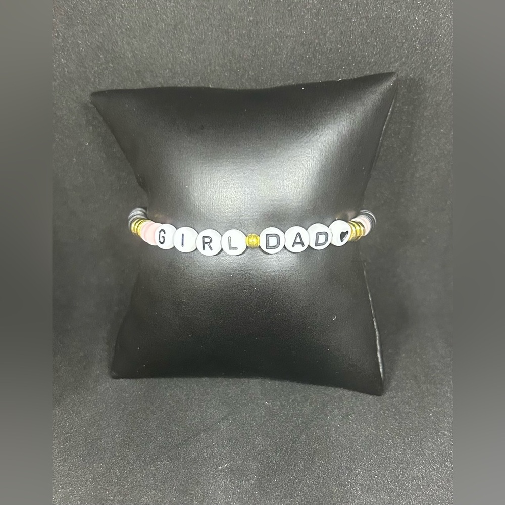 Girl Dad Heishi Bracelet
